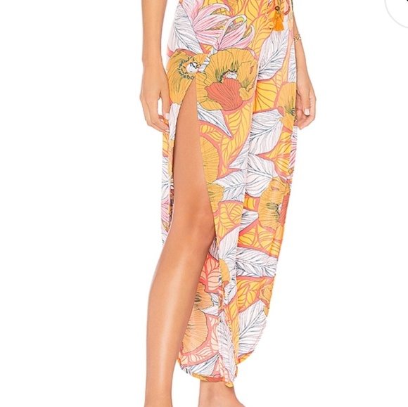 Maaji Other - Maaji Side Slit Pants Flower Power Tropical Print